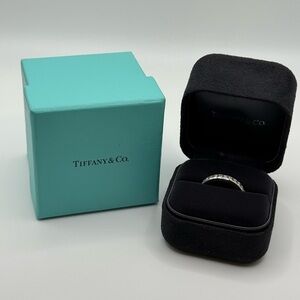 Authentic Tiffany & Co. Soleste • Full Eternity Ring in Platinum with Diamonds